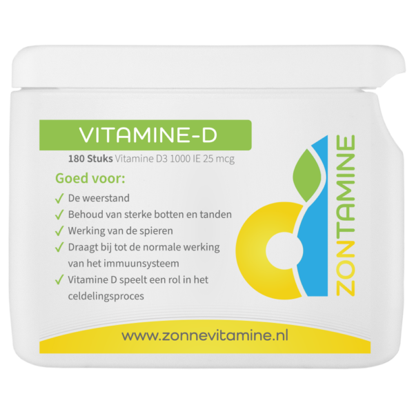 Zontamine Vitamine D 180st - Afbeelding 2